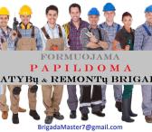 Formuojama papildoma meistrų brigada – būsto remontas, apdaila, statybos-0