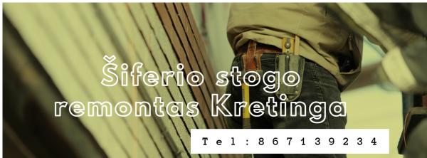 Šiferio stogo remontas Kretinga 867139234-0