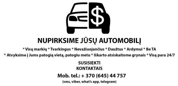 Superkame automobilius i metala ardyma, dauztus, anglus DRAUGISKA KAINA-0