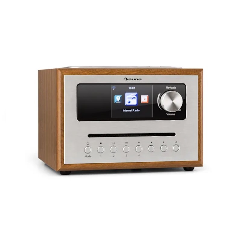 Auna radija su Bluetooth, Aux, Usb ir CD-0