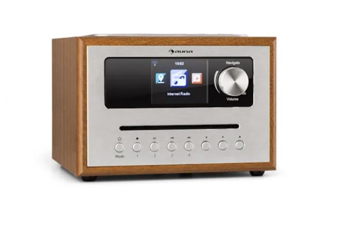Auna radija su Bluetooth, Aux, Usb ir CD-0