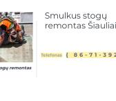 Smulkus stogų remontas Šiauliai-0
