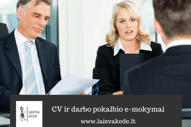 LaisvaKėdė. CV ir darbo pokalbio e-mokymai-0