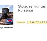 Stogų remontas Kuršėnai-0