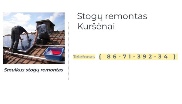 Stogų remontas Kuršėnai-0