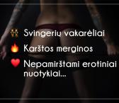 Svingerių vakarėliai, karštos pažintys-0