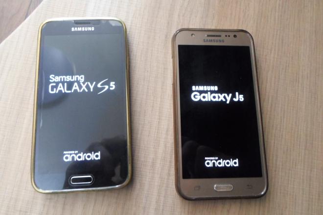 Samsung Galaxy S5 ir J5-0