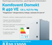 Naujiena! Rekuperatorius Komfovent Domekt-0