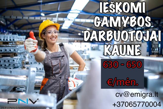 Gamybos darbuotojai Kaune-0