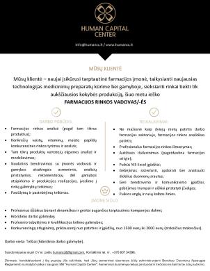 FARMACIJOS RINKOS VADOVAS (-Ė)-0