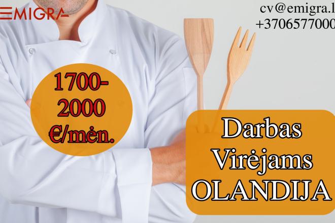 Darbas virėjams Olandijoje (tinka studentams)-0
