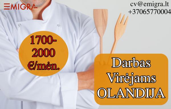 Darbas virėjams Olandijoje (tinka studentams)-0
