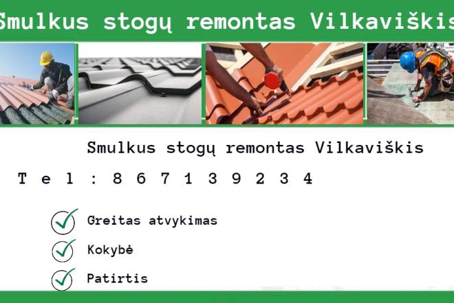Stogų remontas Vilkaviškis-0