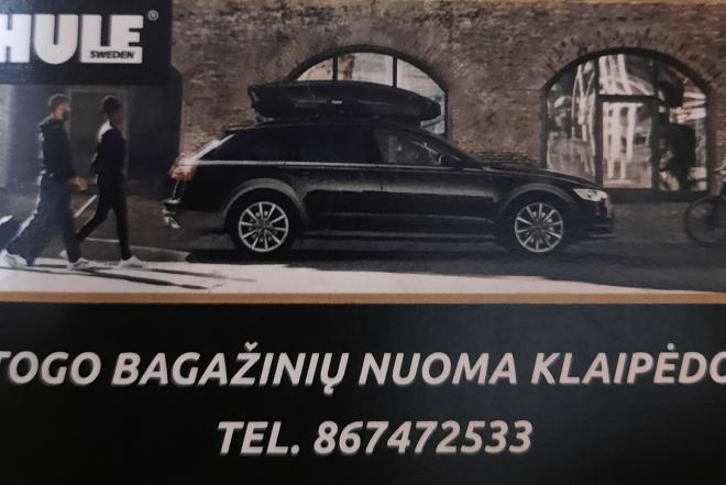 Stogo bagažinių nuoma.-0