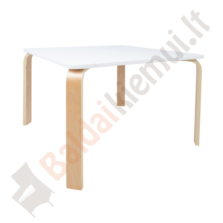 Vaikiškas stalas HAPPY 75x75xH50cm-0