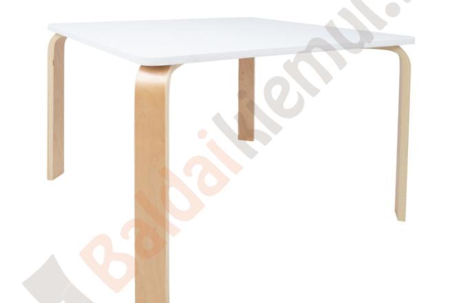 Vaikiškas stalas HAPPY 75x75xH50cm-0