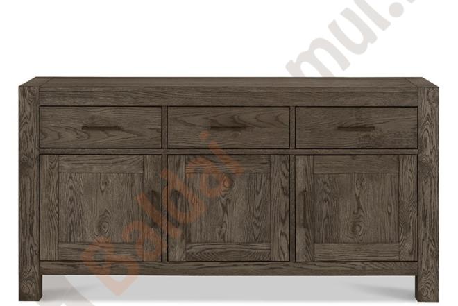 Indauja TURIN su 3 stalčiais ir 3 durimis 46,5x160xH82cm-0