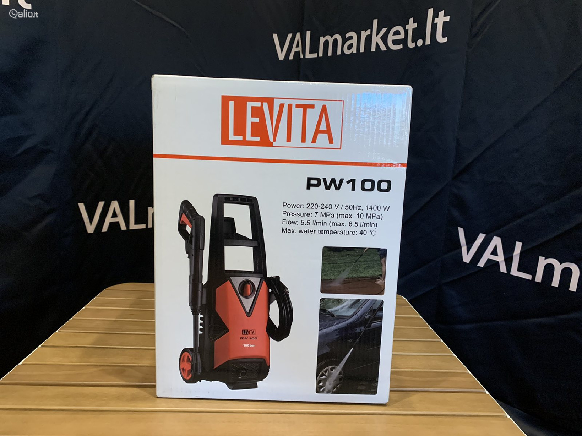 Slėginis ploviklis LEVITA PW 100-0