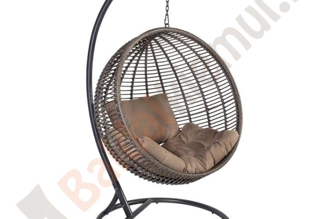 Kabanti kėdė GLOBE su minkšta dalim 105x105xH190cm-0