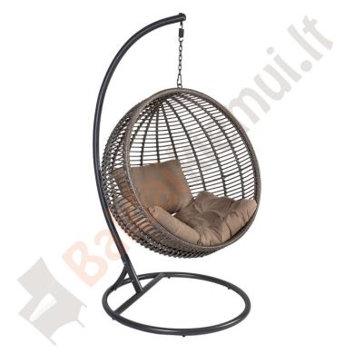Kabanti kėdė GLOBE su minkšta dalim 105x105xH190cm-0