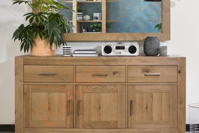 Indauja TURIN su 3 stalčiais ir 3 durimis 46,5x160xH82cm-0