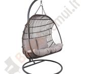 Kabanti kėdė CHESTNUT dviejų vietų su minkšta dalim 120x75,5xH193cm-0