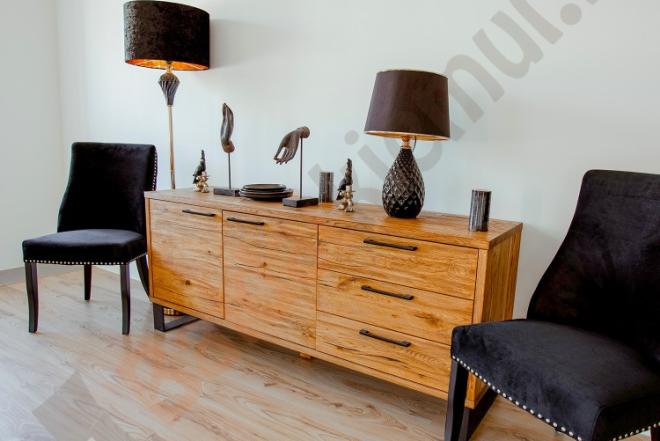 Indauja ROTTERDAM su 2 durimis ir 3 stalčiais, matmenys: 175x45xH73cm-0