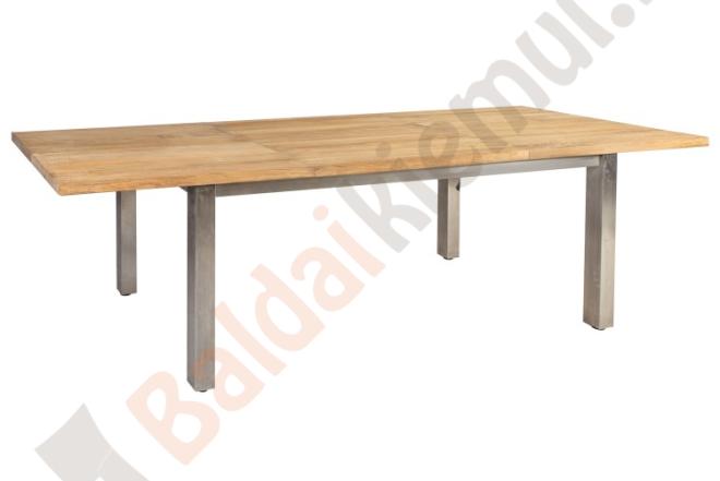 Ištęsiamas tikmedžio stalas laukui NAUT-0