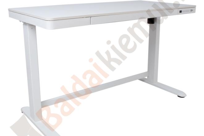 Reguliuojamo aukščio stalas ERGO, baltas-0