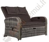 Lauko sofa COLO su reguliuojamu atlošu ir kojų atrama-0