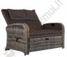 Lauko sofa COLO su reguliuojamu atlošu ir kojų atrama-0