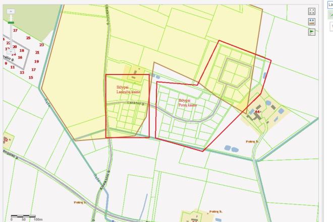 64 žemės sklypai, 11,7659 ha, Potrų k. Kretingalės sen., Klaipėdos r.-0