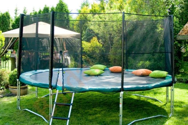 Batutas su apsauginiu tinklu D426cm-0