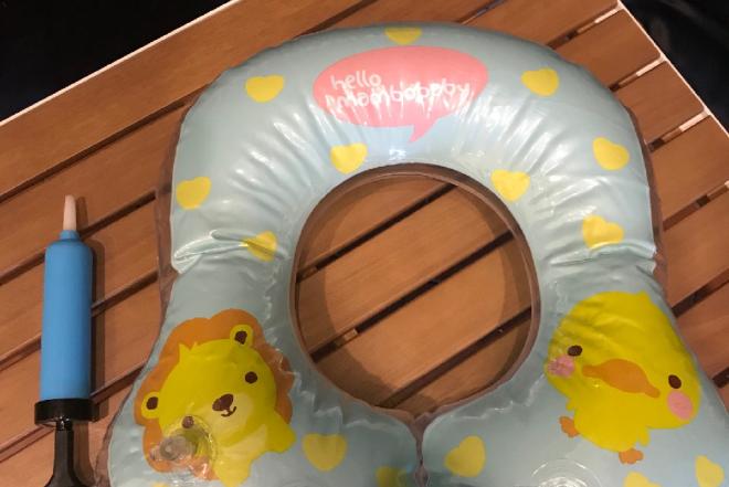 Plaukimo ratukas ant juosmens-0