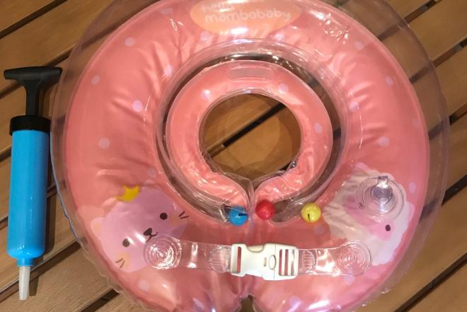 Plaukimo ratukas ant kaklo-0