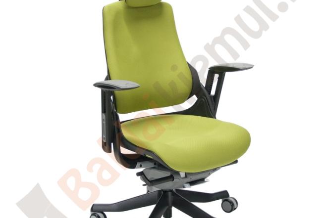 Darbo kėdė WAU su galvos atrama, 65xD49xH112-129cm-0