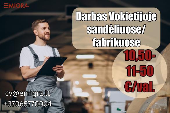 Darbas sandėliuose Vokietijoje-0