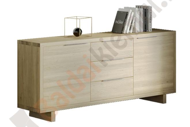 Indauja LISBO su 2 durelėmis ir 3 stalčiais 180x45xH82cm-0