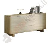 Indauja LISBO su 2 durelėmis ir 3 stalčiais 180x45xH82cm-0