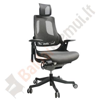 Darbo kėdė WAU su galvos atrama, 65xD49xH112-129cm-0