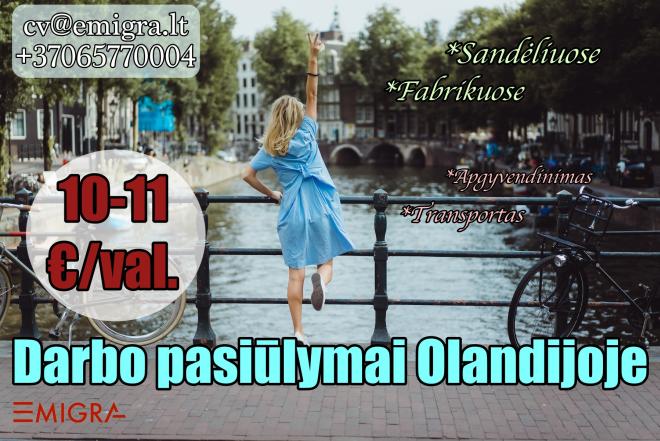 Darbas sandėliuose Olandijoje-0
