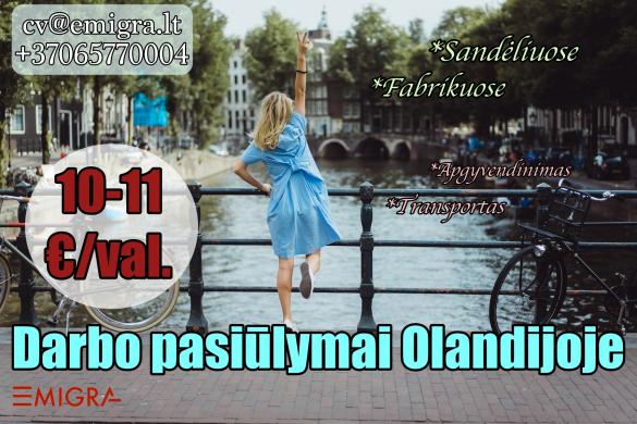 Darbas sandėliuose Olandijoje-0