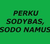 Perku sodybas, sodo namus-0