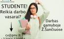 Darbas gamyboje studentams Kaune-0