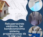 Vėdinimo sistemos projektavimas, įrengimas-0