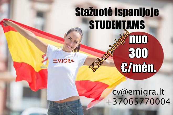 Stažuotė Ispanijoje STUDENTAMS-0
