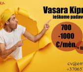 Darbas padavėjams Kipre-0
