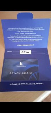Dovanų kortelė "švaros broliai"-0