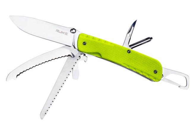 Ruike Trekker LD43 gelbėjimo peilis ŽALIAS-0
