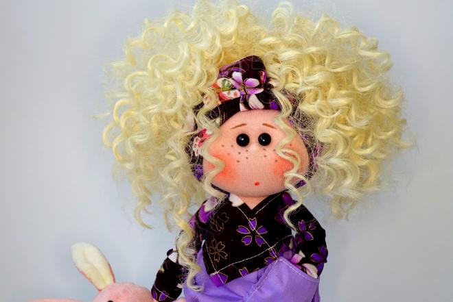 Rankų darbo lėlės handmade interjerinės lėlės-0